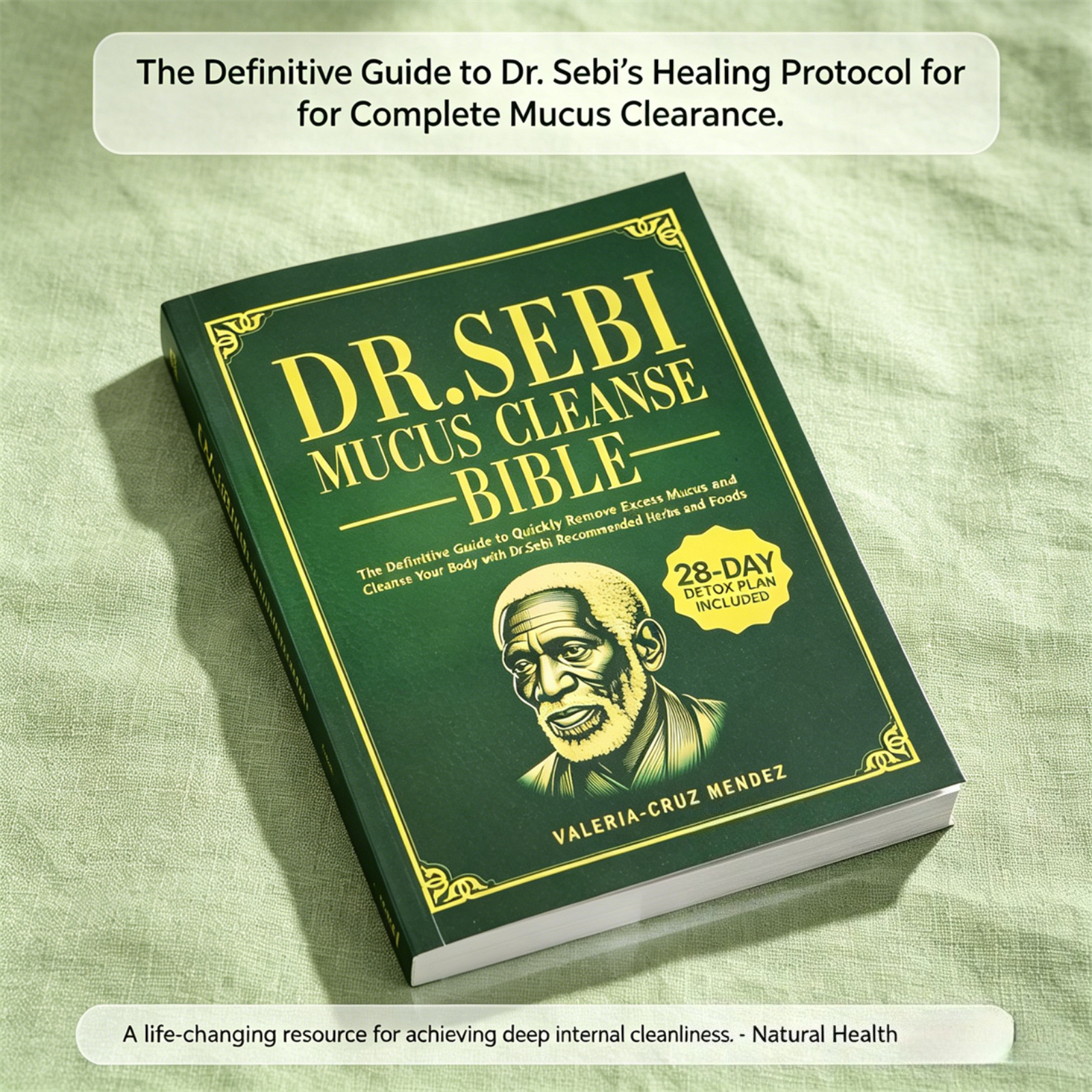 Dr. Sebi Mucus Cleanse Bible 2 - Health Wellness Food reseña y precio