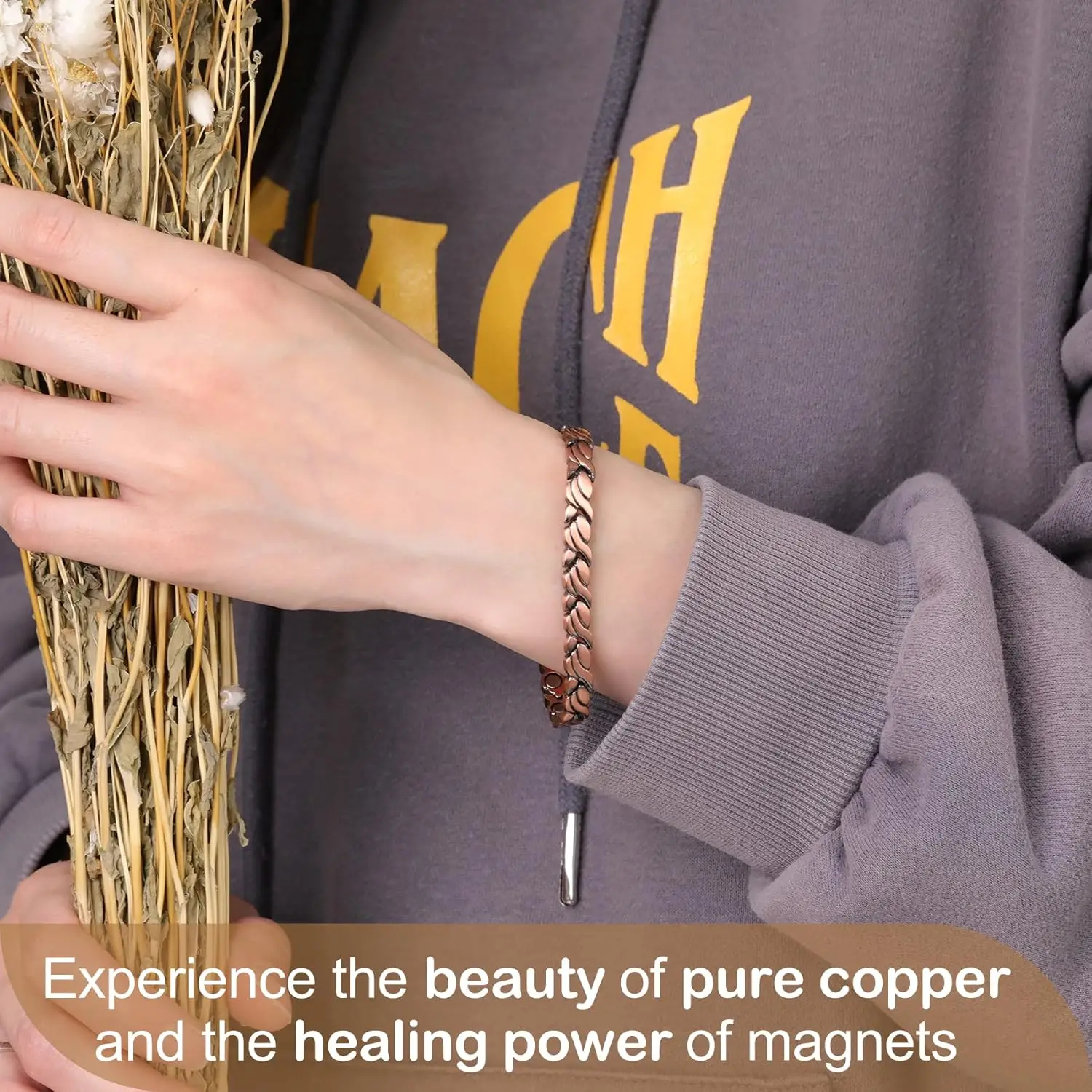 ARADOO Pure Copper Magnetic Br - Health Wellness Gifts Women reseña y precio