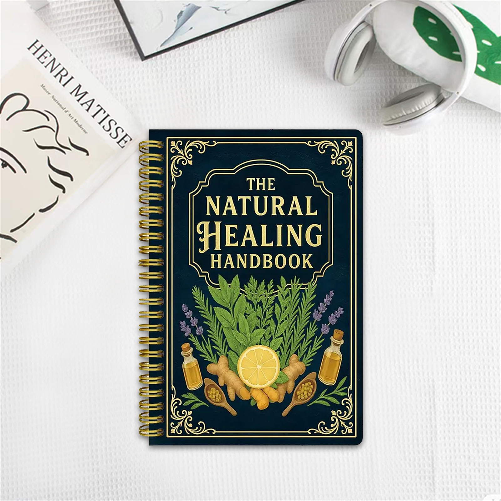 Healing Handbook By Luna Filby - Health & Wellness Tablet Cutter reseña y precio