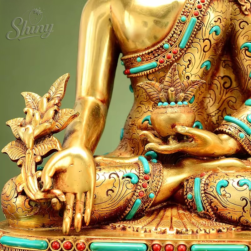 Tibet Buddha Statue Bronze Gil - Longevity Health & Wellness Hotel reseña y precio