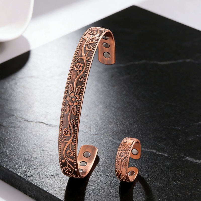 Magnetic Copper Therapy Bracel - Health Wellness Gifts Women reseña y precio