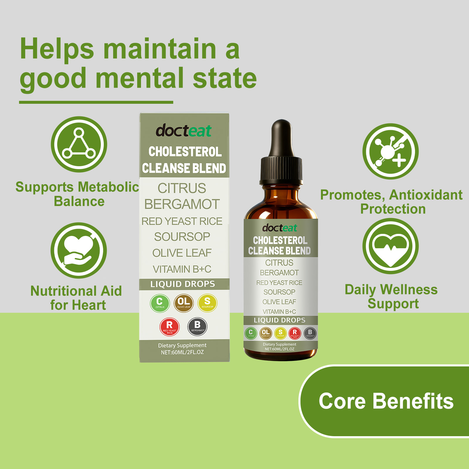 Citrus Bergamot Liquid Drops w - Health Wellness Food reseña y precio