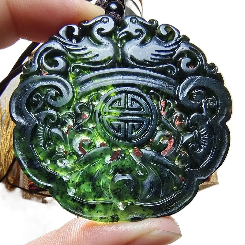 Dark green mandarin duck penda - Longevity Health & Wellness Hotel reseña y precio